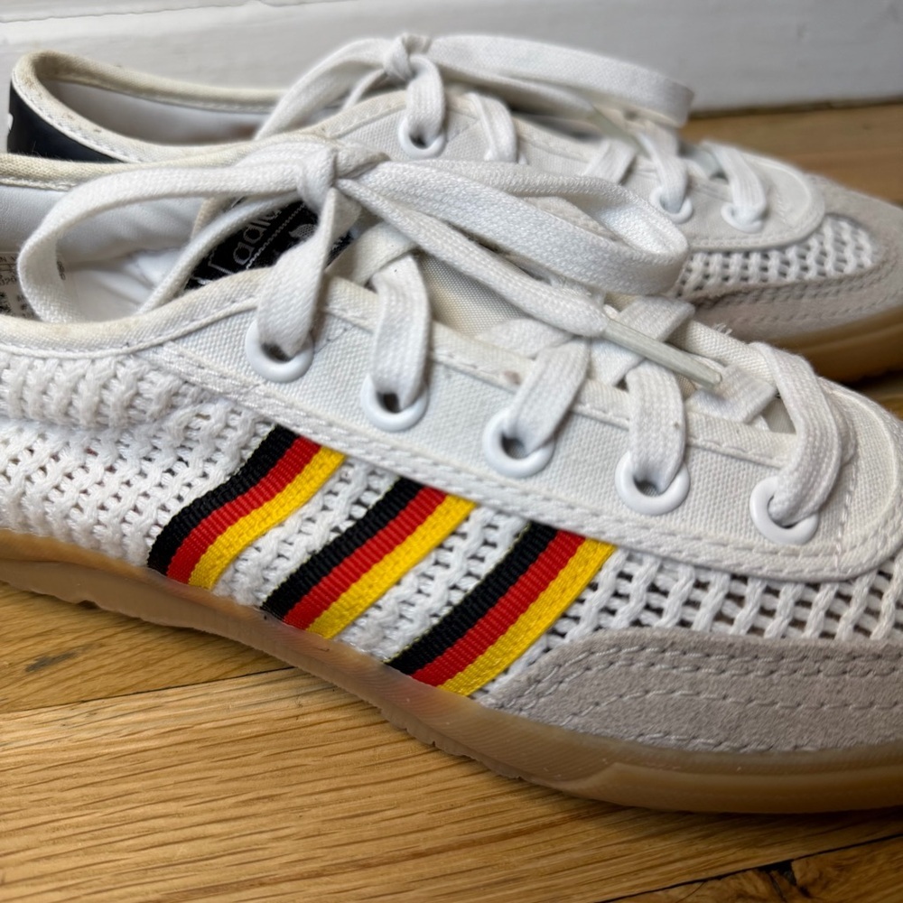 Adidas Originals Tischtennis White Mesh Sneakers Size 6.5 Mens Unisex - Picture 9 of 9